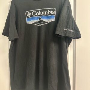Columbia Black Short Sleeve Tee